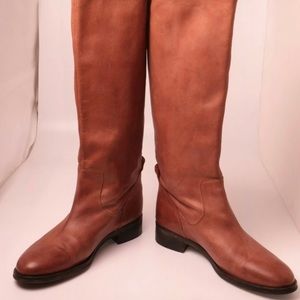 Lavorazione Artigiana Pig Skin Riding Boots 10
